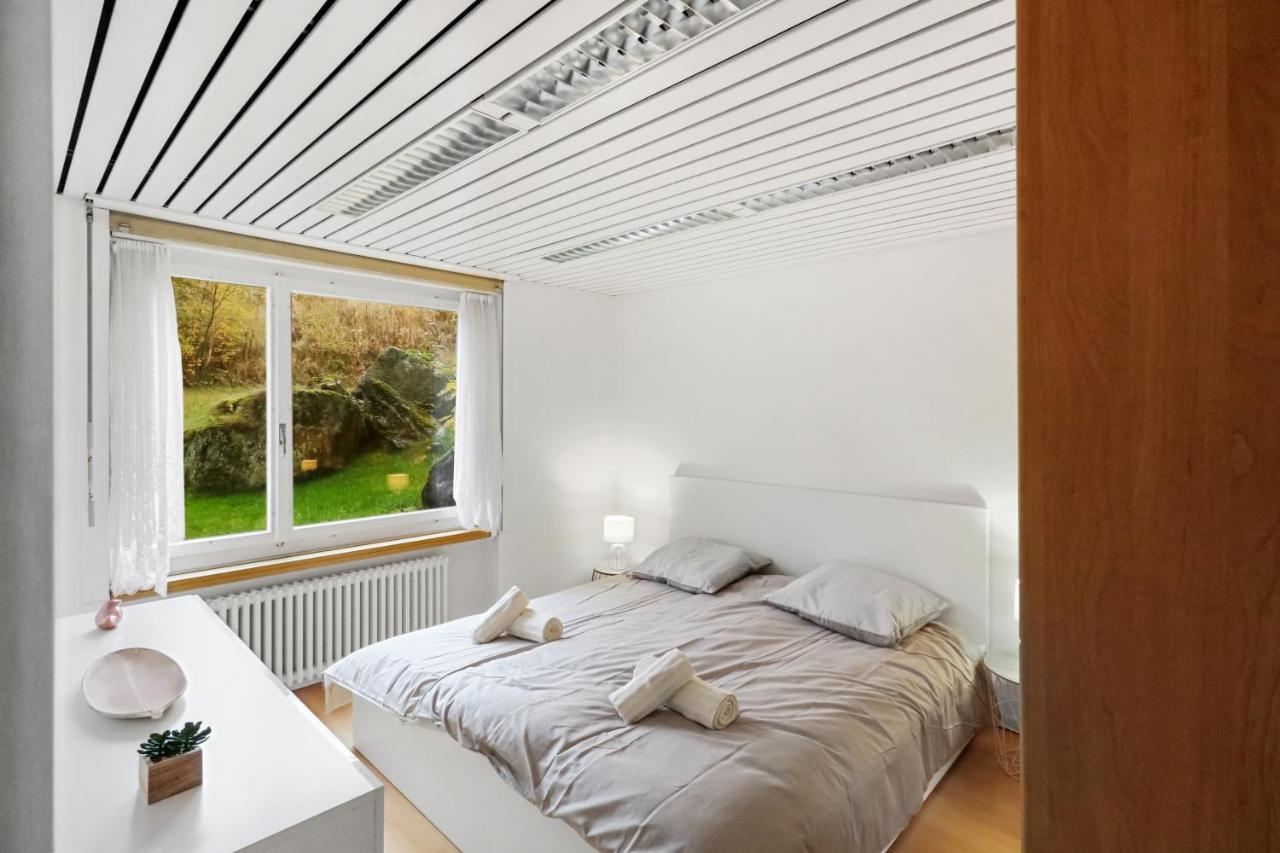Appartement Confortable Avec Un Sauna Leukerbad Luaran gambar