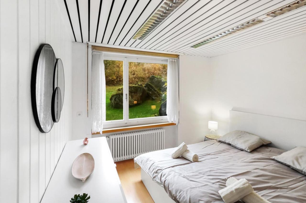 Appartement Confortable Avec Un Sauna Leukerbad Luaran gambar