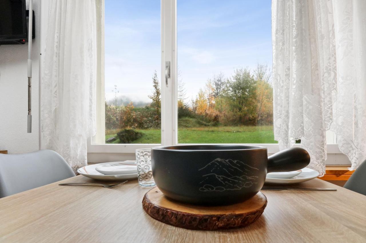 Appartement Confortable Avec Un Sauna Leukerbad Luaran gambar