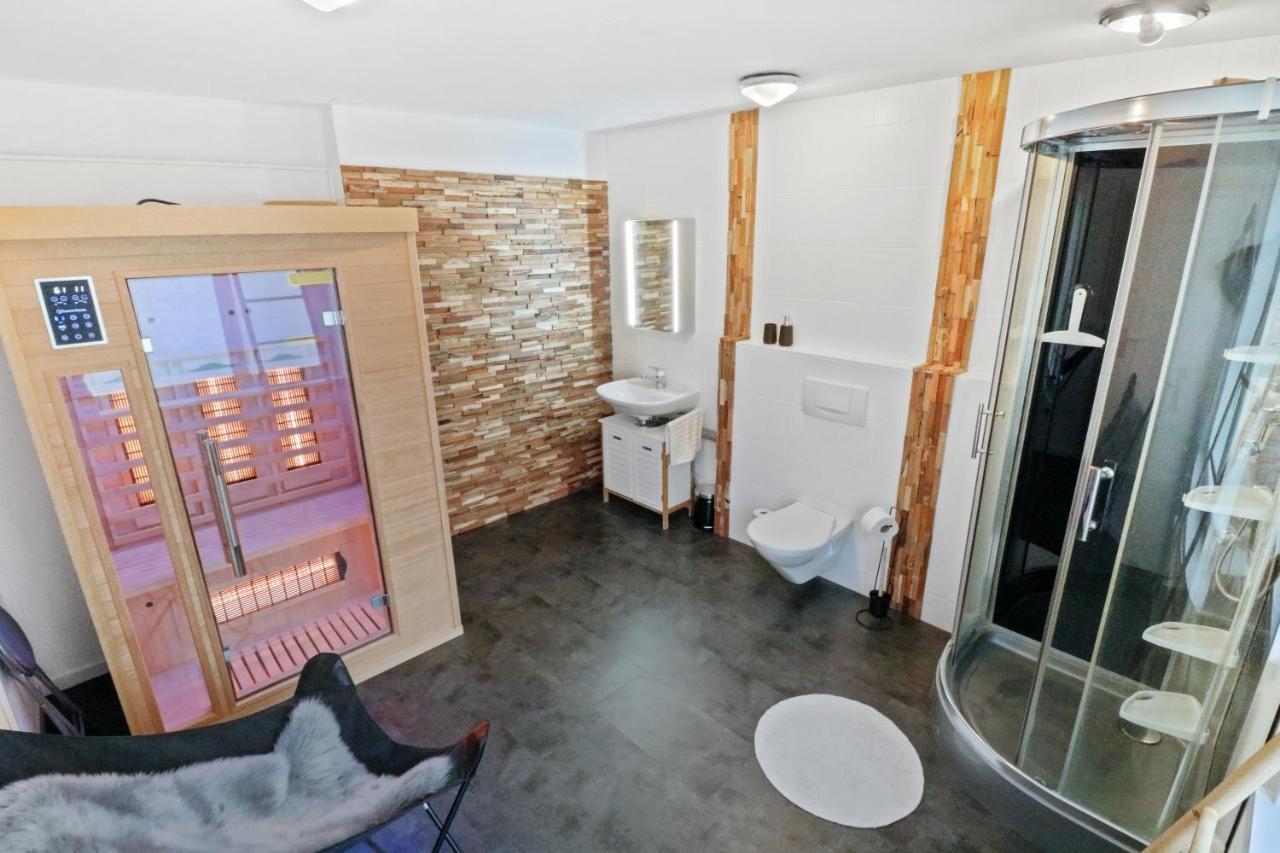 Appartement Confortable Avec Un Sauna Leukerbad Luaran gambar