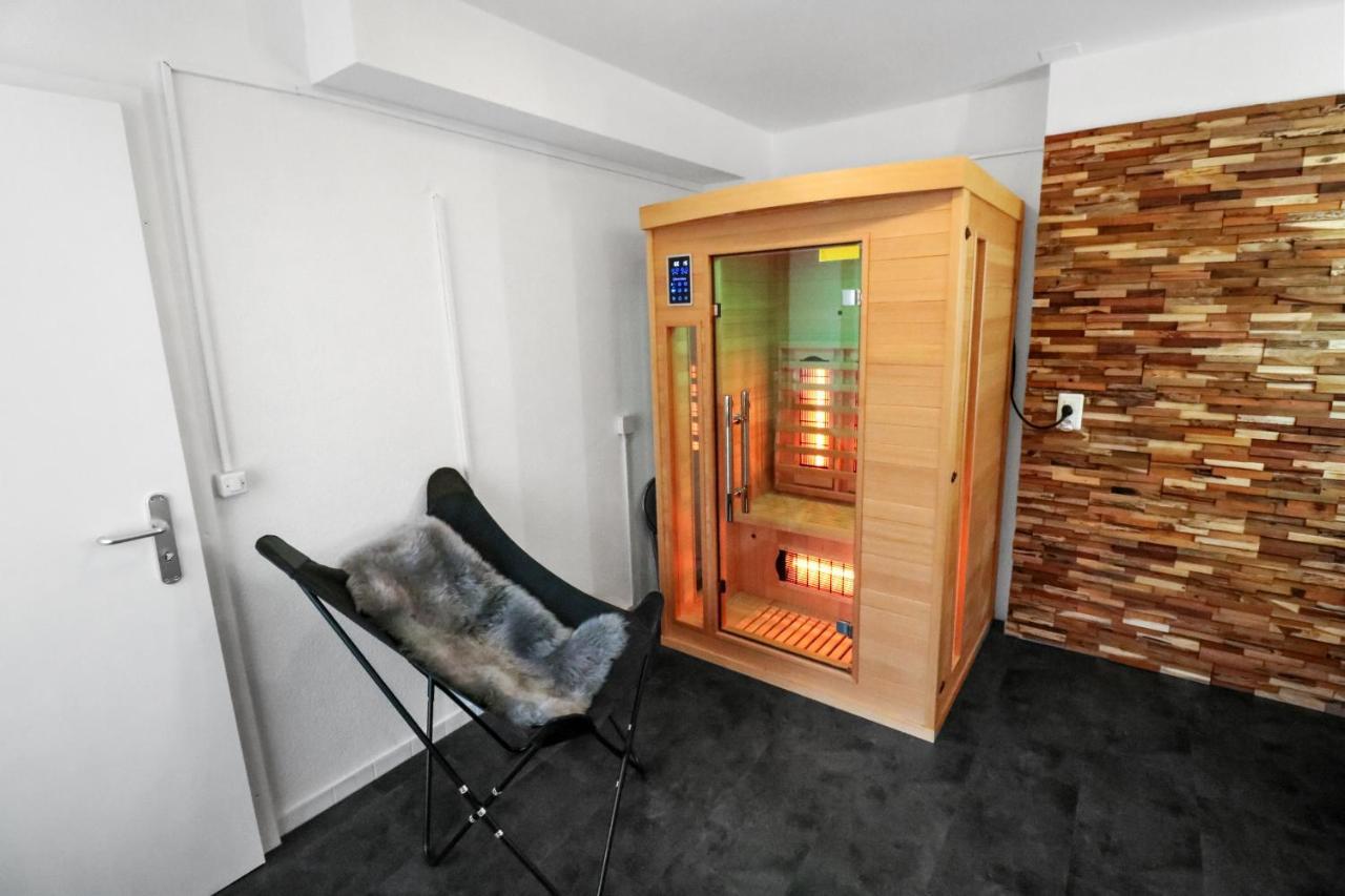 Appartement Confortable Avec Un Sauna Leukerbad Luaran gambar