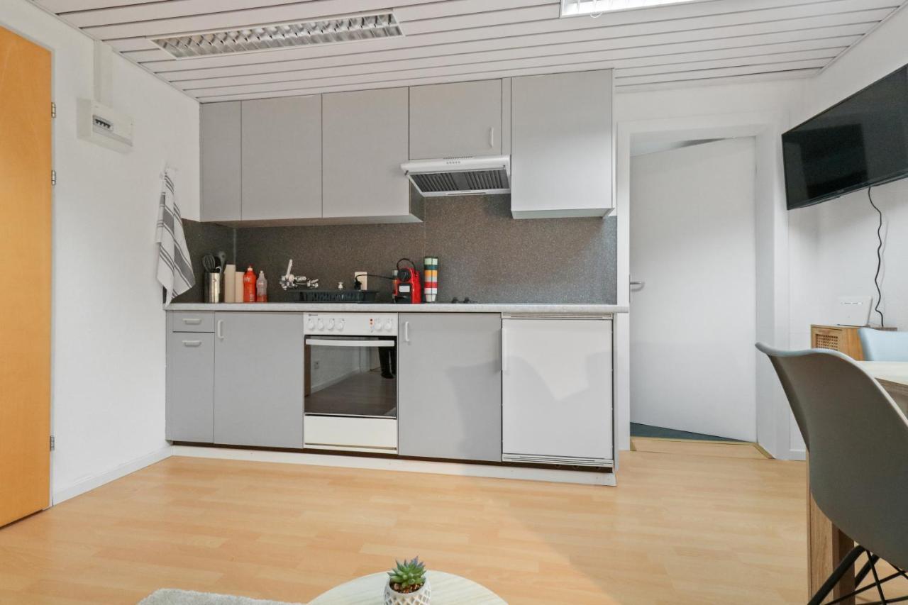 Appartement Confortable Avec Un Sauna Leukerbad Luaran gambar