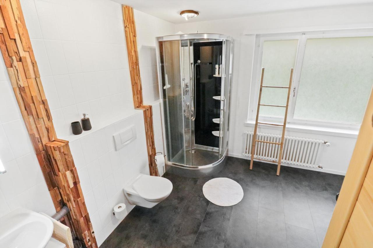 Appartement Confortable Avec Un Sauna Leukerbad Luaran gambar