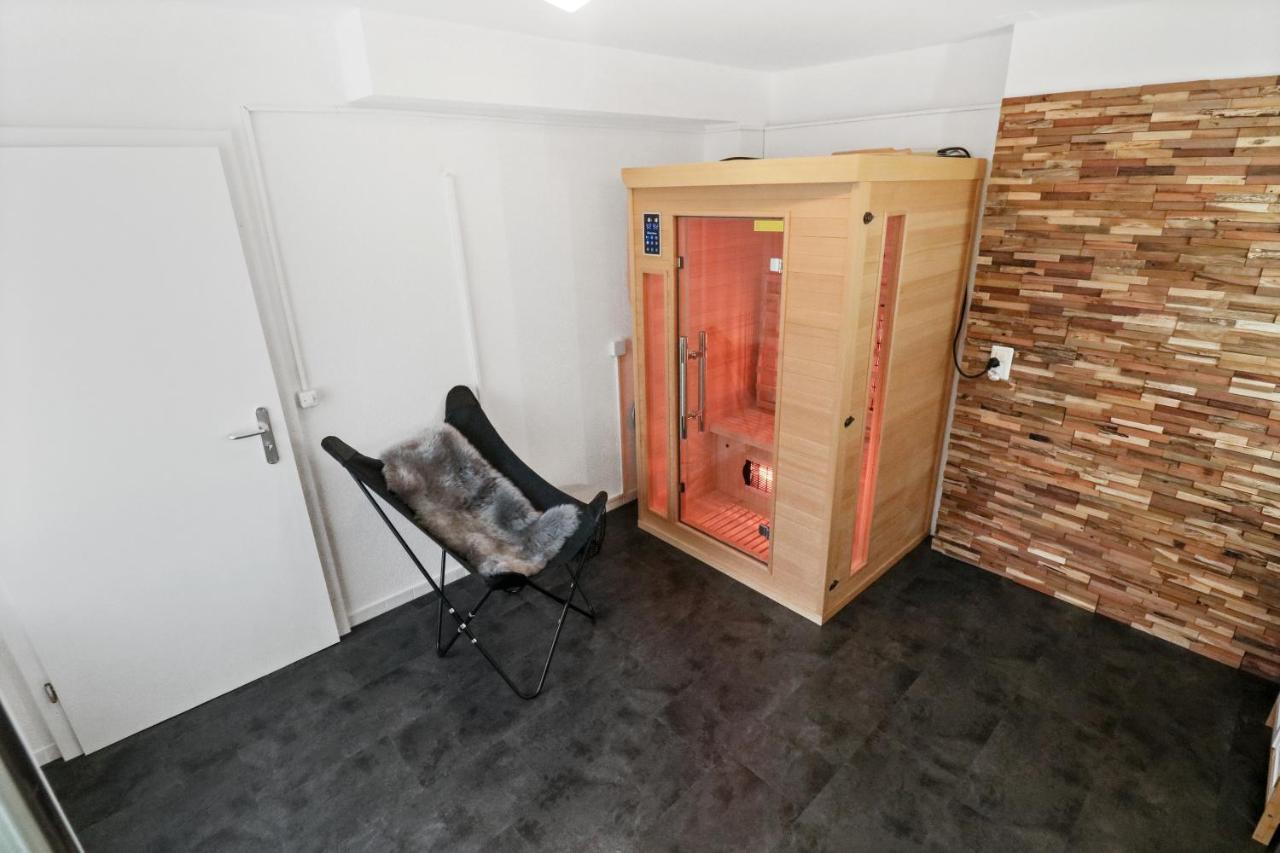 Appartement Confortable Avec Un Sauna Leukerbad Luaran gambar